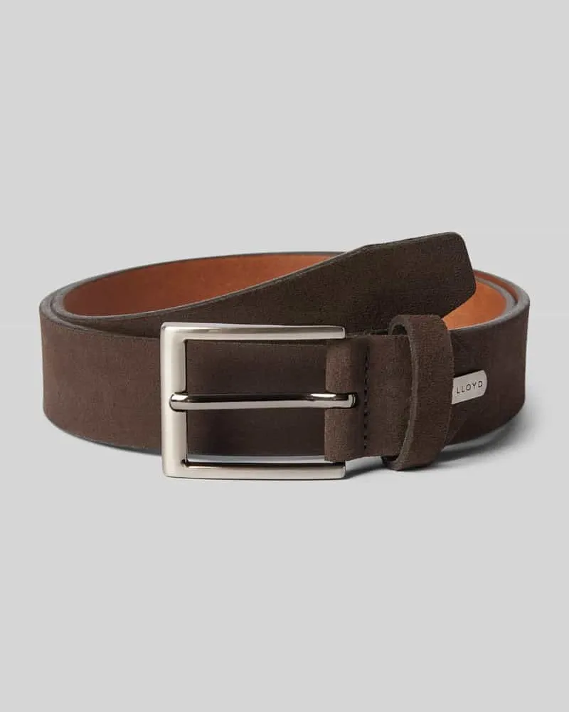 Lloyd Belts Ledergürtel mit Label-Applikation 