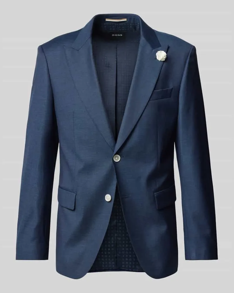 HUGO BOSS Sakko mit floraler Applikation Modell 'Hutson 