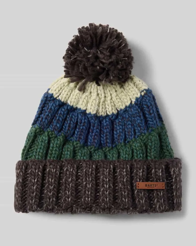 Barts Mütze mit Bommel Modell 'WILHELM BEANIE Gruen