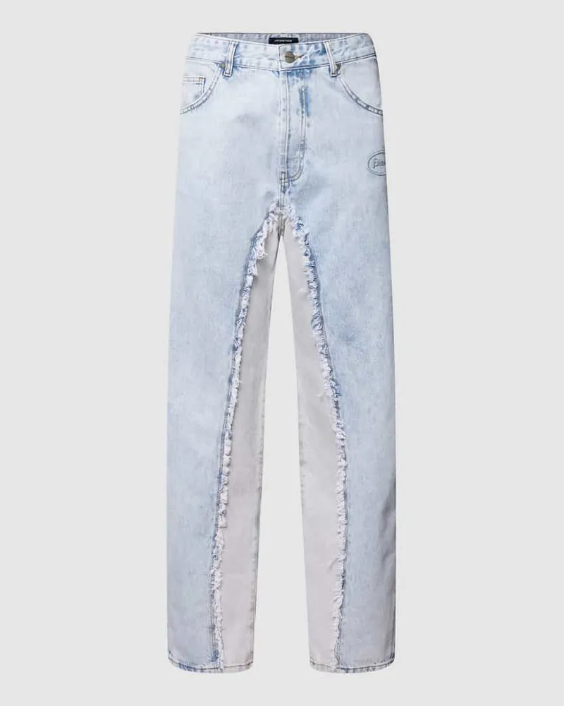 PEGADOR Baggy Jeans mit Kontrasteinsatz Modell 'CRONIN 