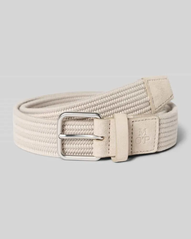 Marc O'Polo Gürtel in Flecht-Optik Offwhite