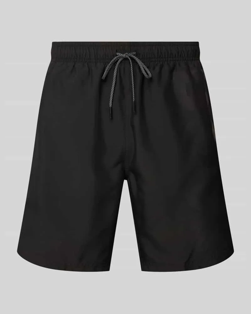 HUGO BOSS Regular Fit Badeshorts mit Label-Print Modell 'Orca 