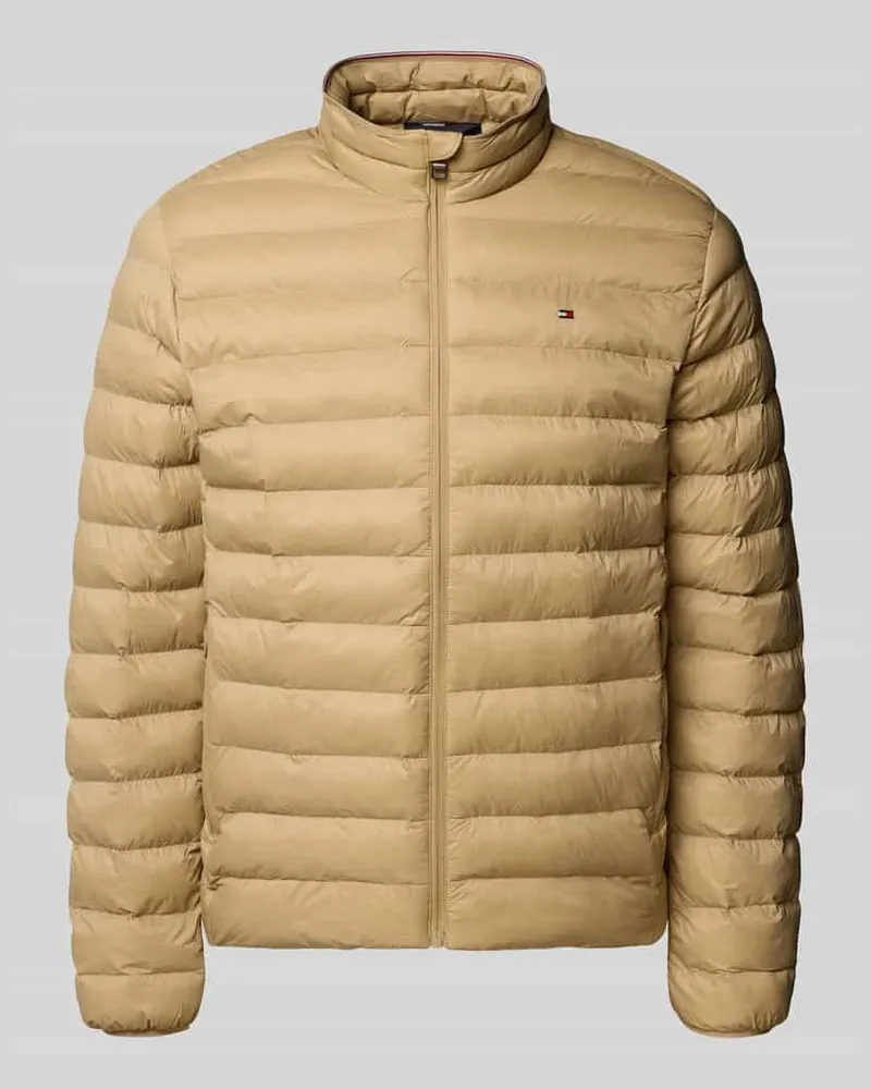 Tommy Hilfiger Regular Fit Steppjacke mit Logo-Stitching 