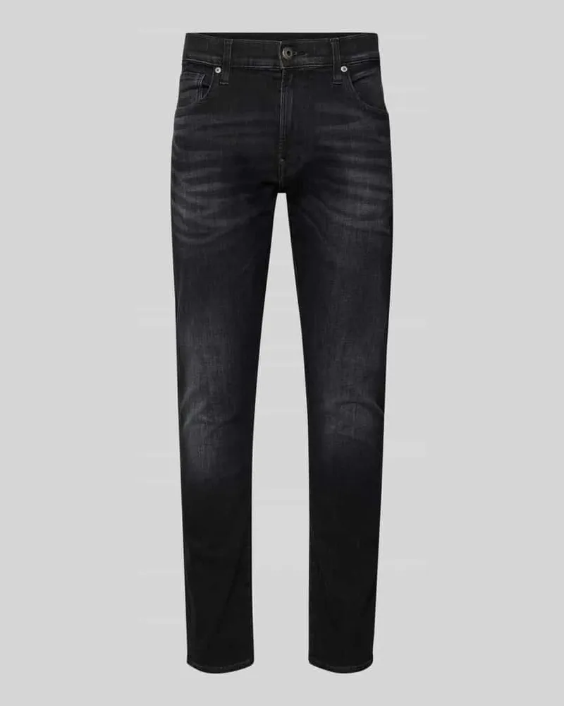G-STAR RAW Skinny Fit Jeans mit 5-Pocket-Design Mittelgrau