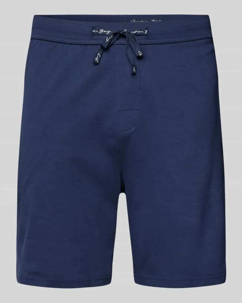Christian Berg Sweatshorts aus reiner Baumwolle 