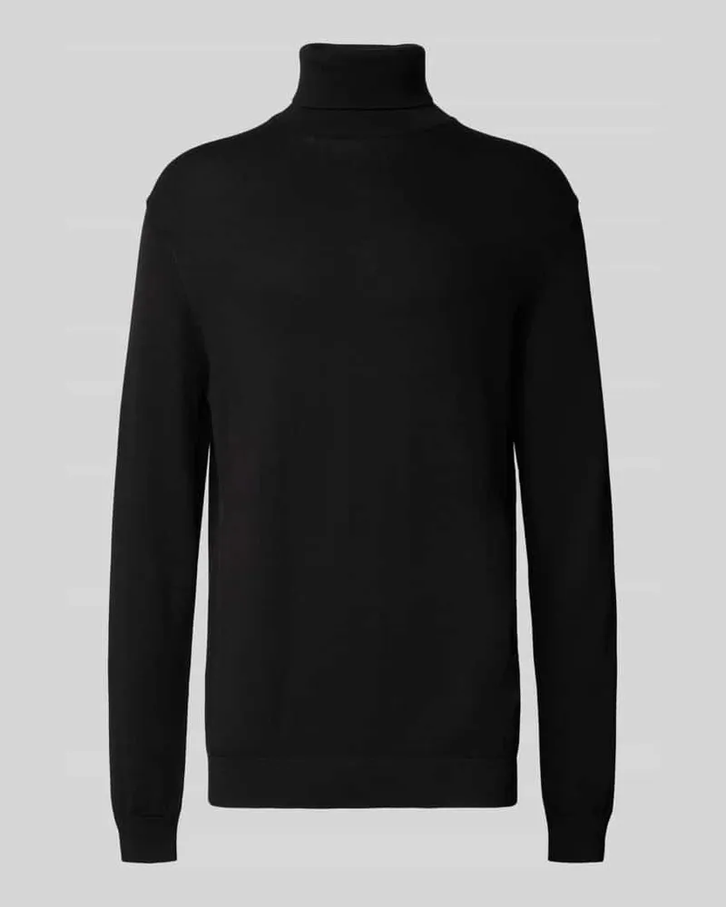 Casual Friday Slim Fit Strickpullover mit Rollkragen Modell 'Osvald 