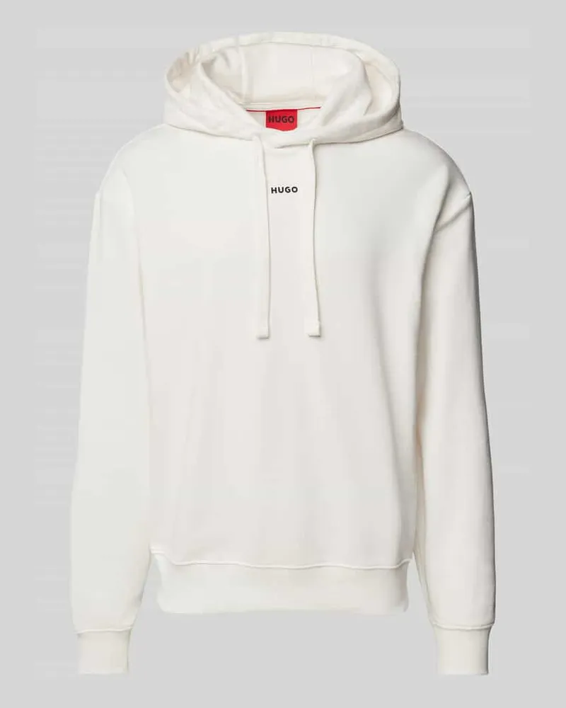 HUGO BOSS Hoodie mit Label-Print Modell 'Dapo Kitt