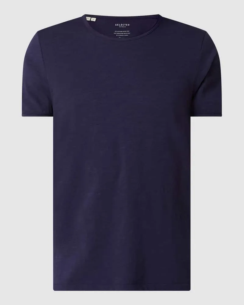 Selected Homme T-Shirt mit Rundhalsausschnitt Modell 'Morgan 