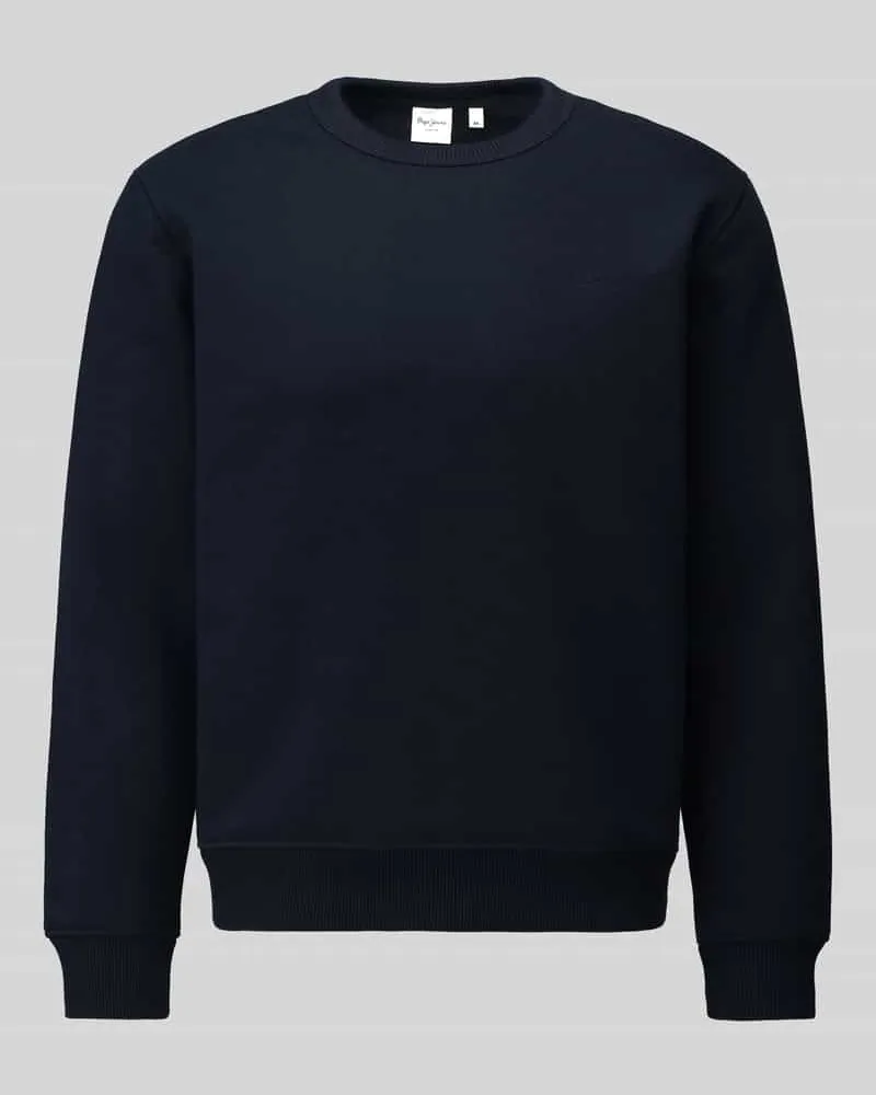 Pepe Jeans Regular Fit Sweatshirt Modell 'Jefferson Jeansblau