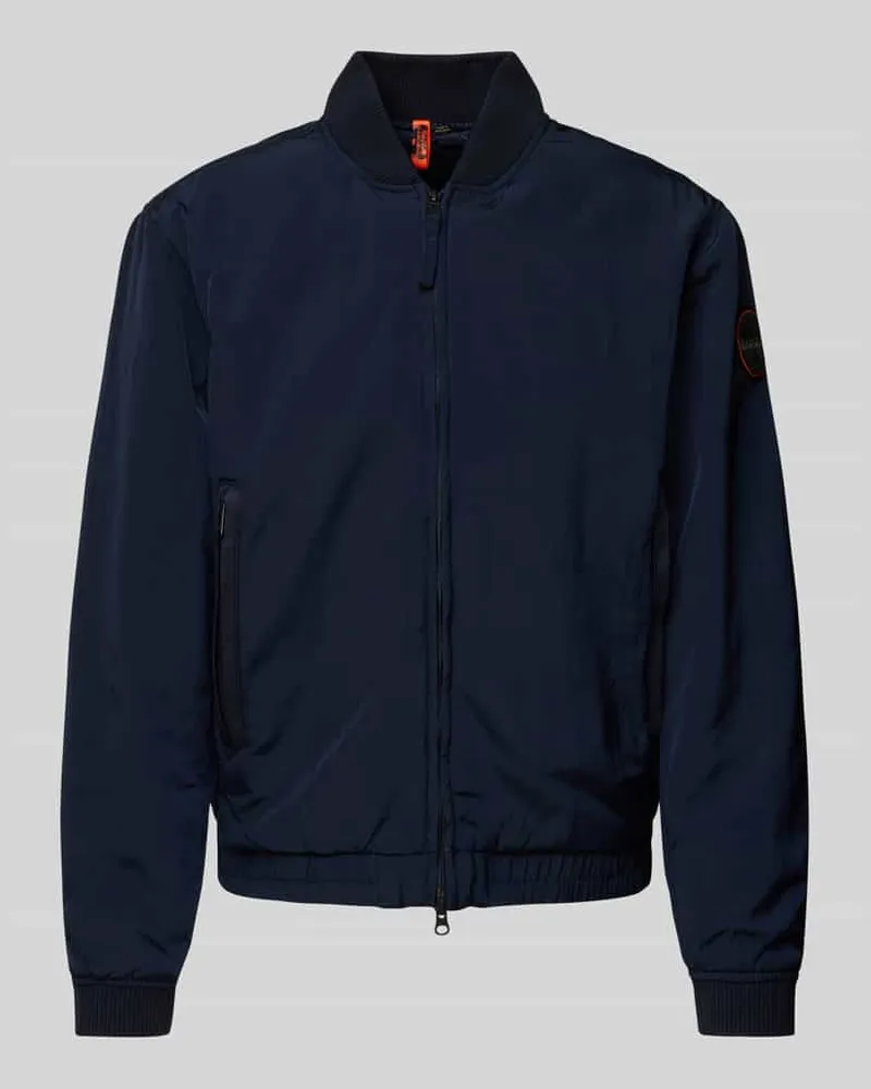 Napapijri Bomberjacke mit Reißverschlusstaschen Modell 'MONTALE Marine