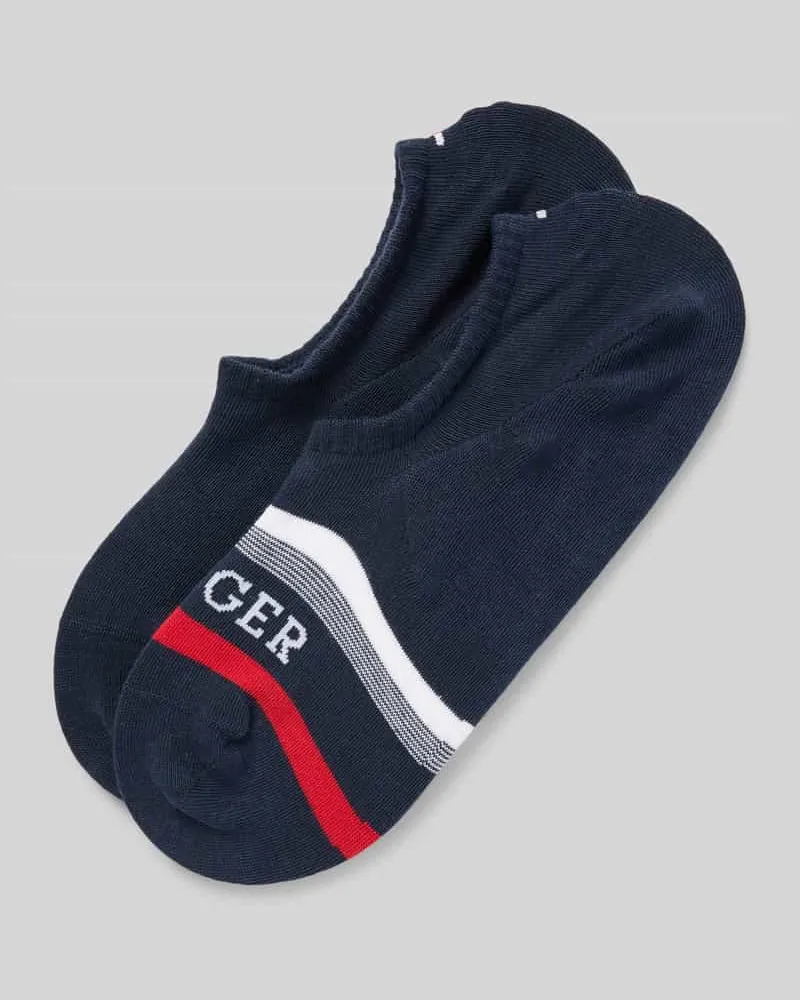 Tommy Hilfiger Füßlinge mit elastischem Rippenbündchen im 2er-Pack 