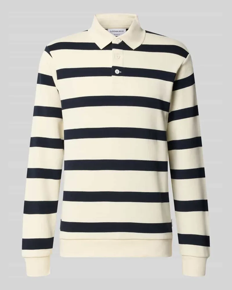 Lindbergh Regular Fit Poloshirt Weiss