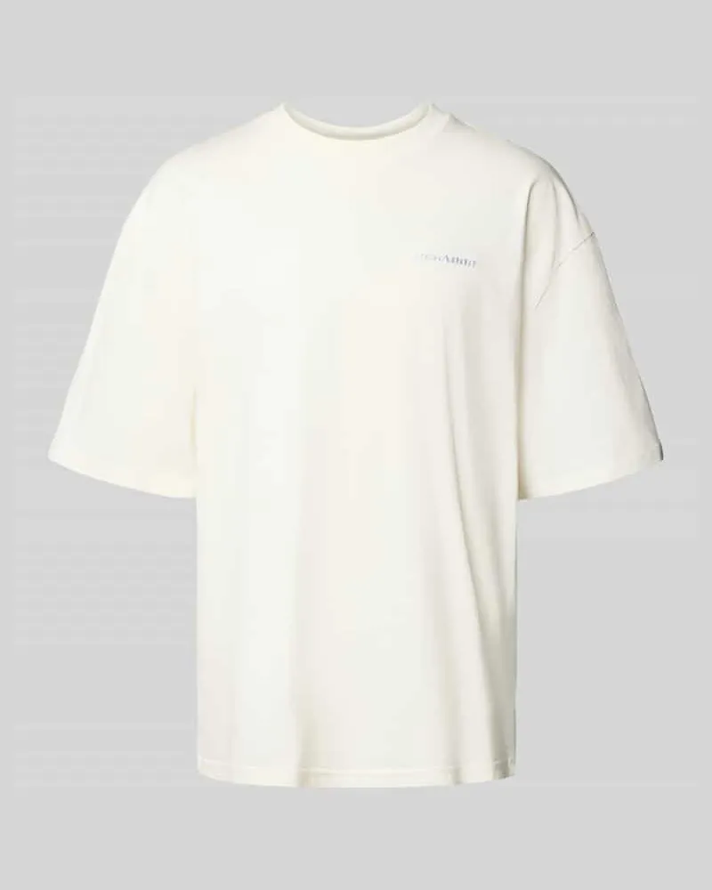 PEGADOR Oversized T-Shirt mit Label-Stitching 