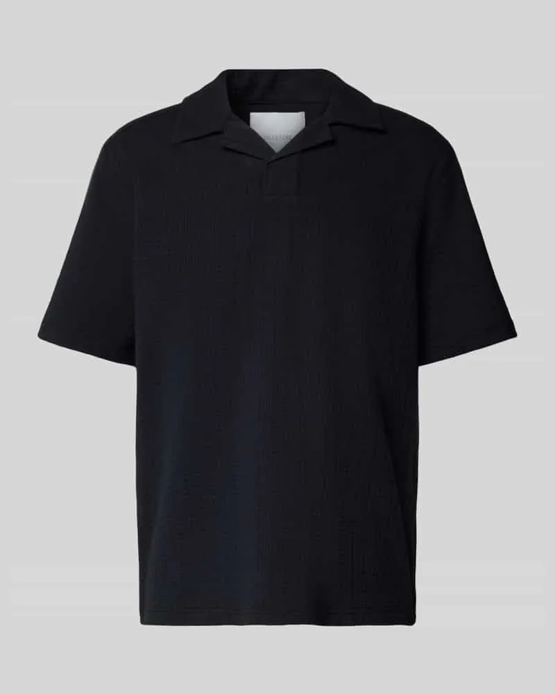 Only & Sons Regular Fit Poloshirt mit Seersucker-Struktur Modell 'MALES 