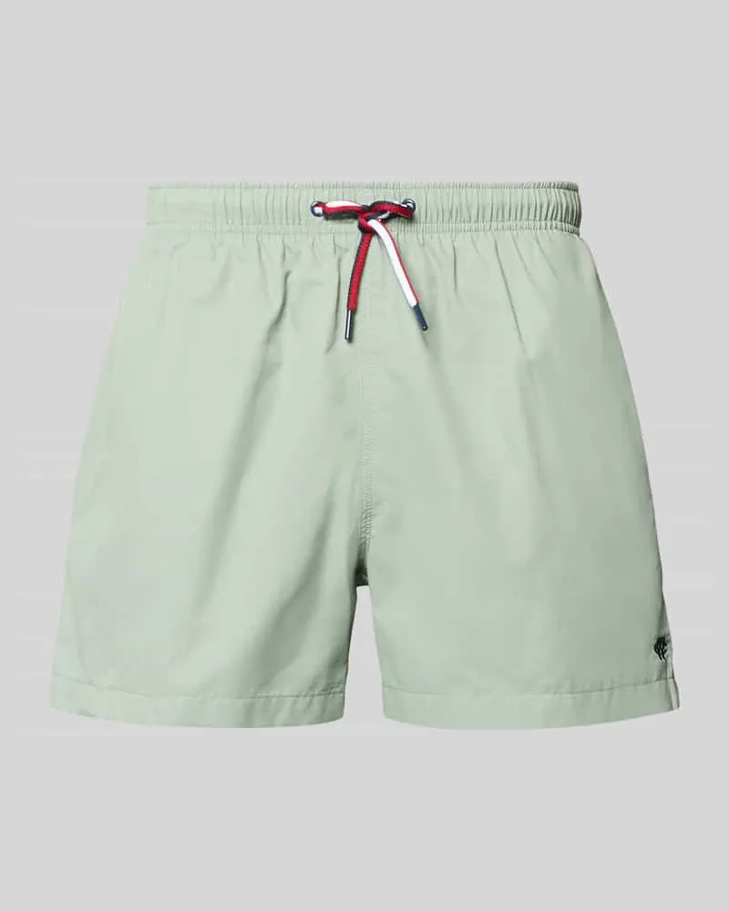 McNeal Badehose mit elastischem Bund und Tunnelzug Metallic