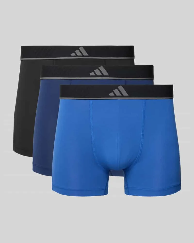 adidas Trunks mit Label-Detail im 3er-Pack Marine