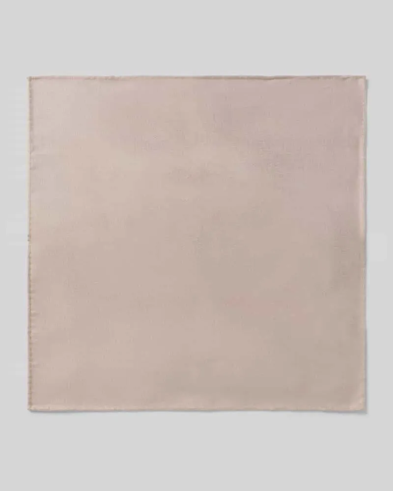 Blick Einstecktuch aus reiner Seide Mud