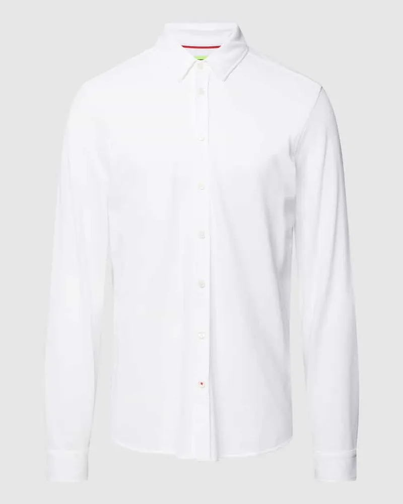 cinque Regular Fit Freizeithemd mit Strukturmuster 