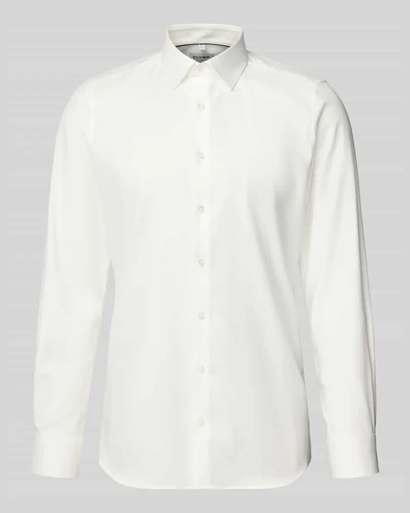 Olymp Slim Fit Businesshemd in Premiumqualität Ecru