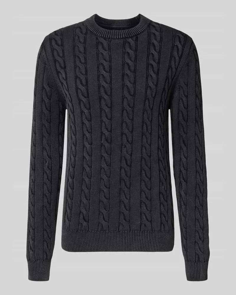 McNeal Strickpullover mit gerippten Abschlüssen 