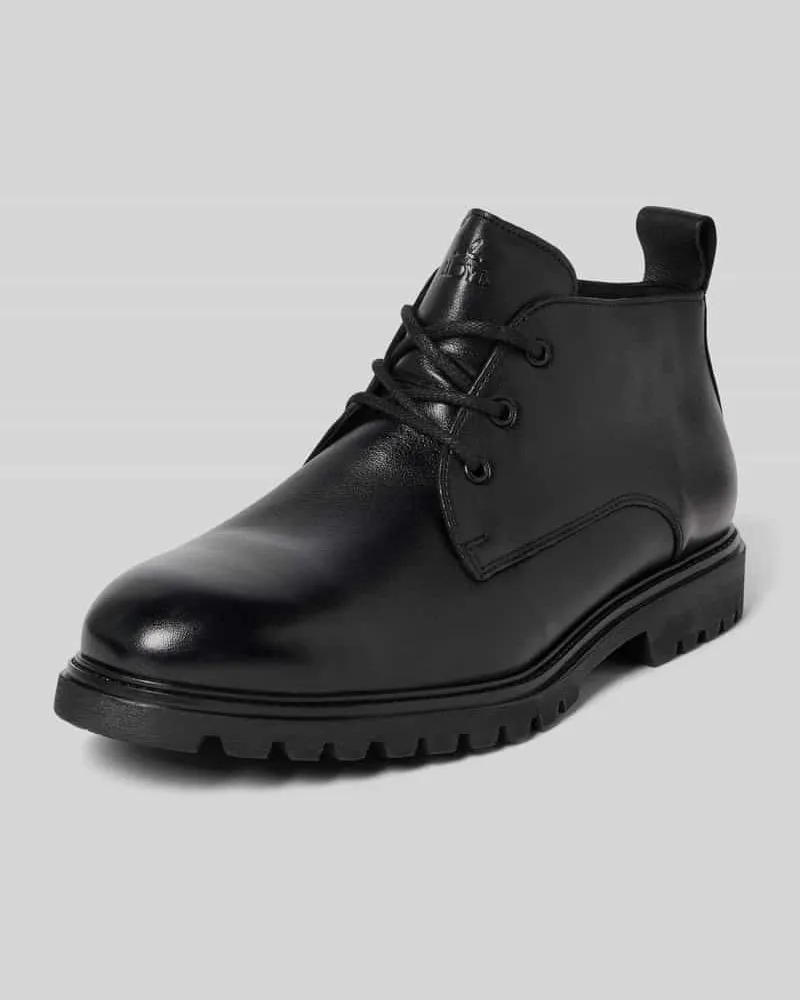 Lloyd Boots mit Schnürung und profilierter Sohle Black