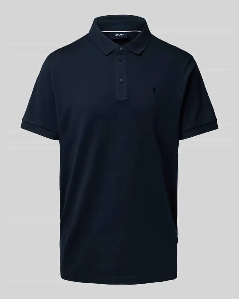JOOP! Regular Fit Poloshirt mit Logo-Stitching Marine