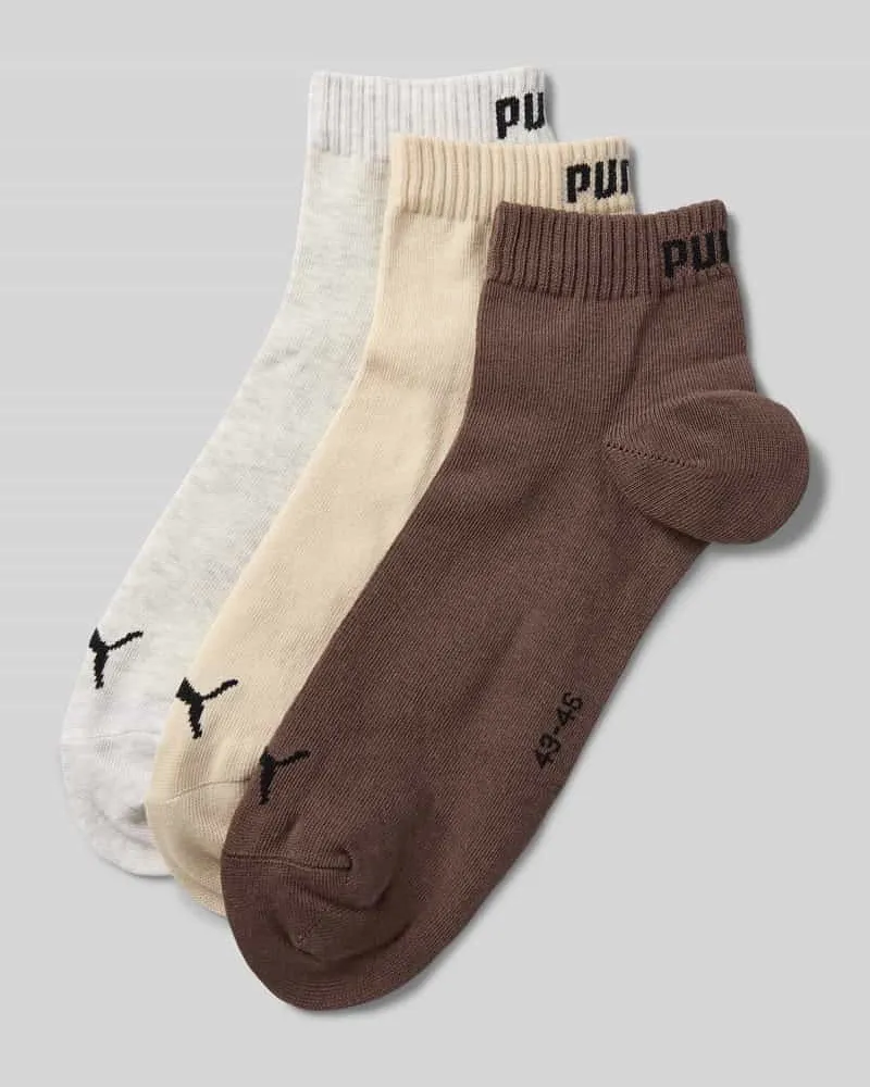 Puma Socken mit Label-Print im 3er-Pack 
