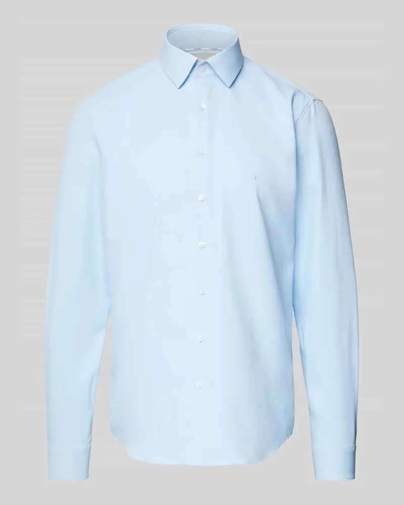 Calvin Klein Slim Fit Business-Hemd mit Label-Stitching Modell 'BARI 