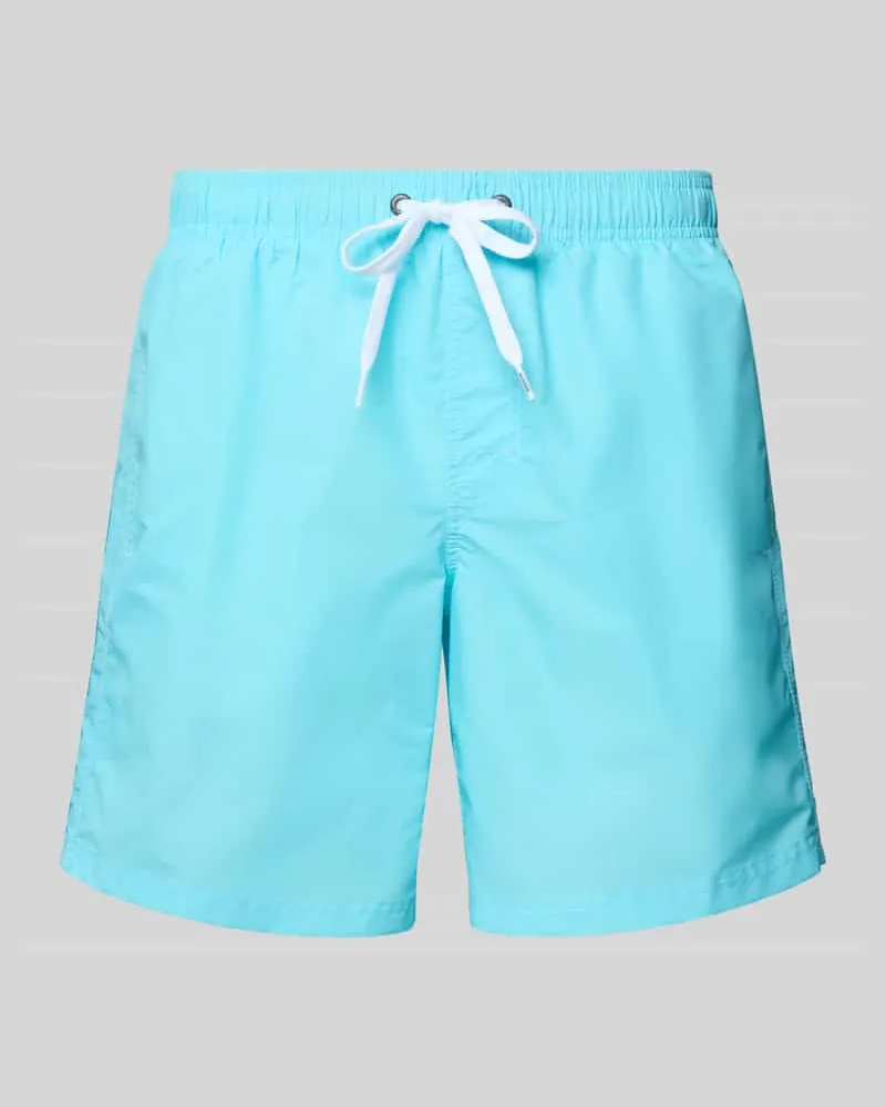 Sundek Badehose mit elastischem Bund Modell 'UNI SHORTS NEON Aqua