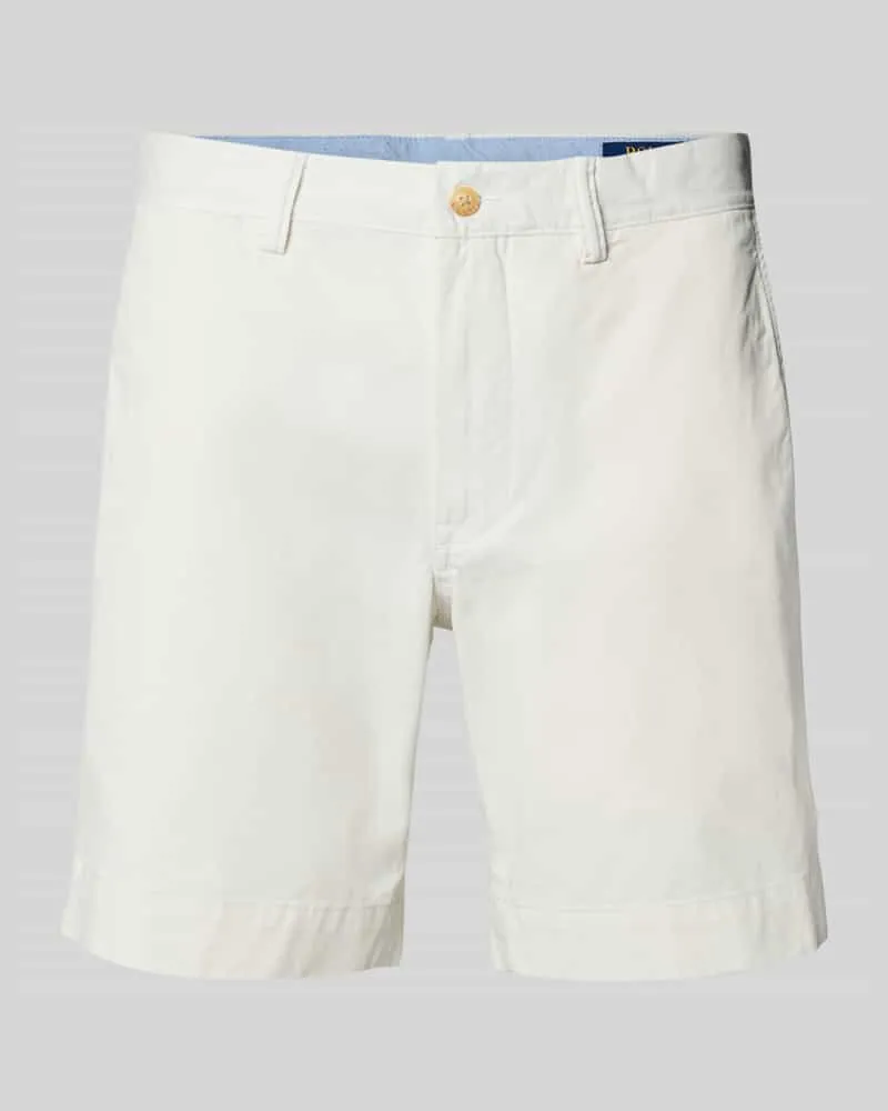 Ralph Lauren Straight Leg Shorts mit Gesäßtaschen Beige