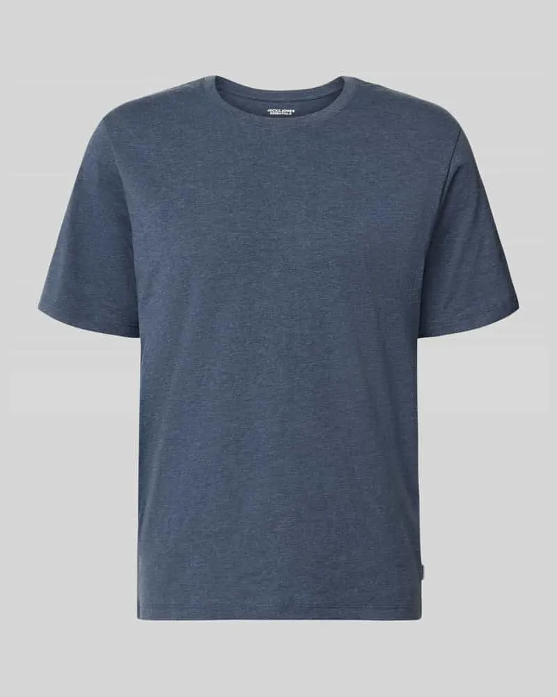 Jack & Jones Regular Fit T-Shirt aus Baumwoll-Mix Modell 'Organic Marine