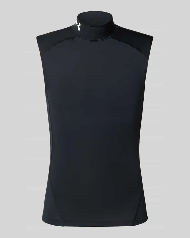 Under Armour Tanktop mit Stehkragen Black