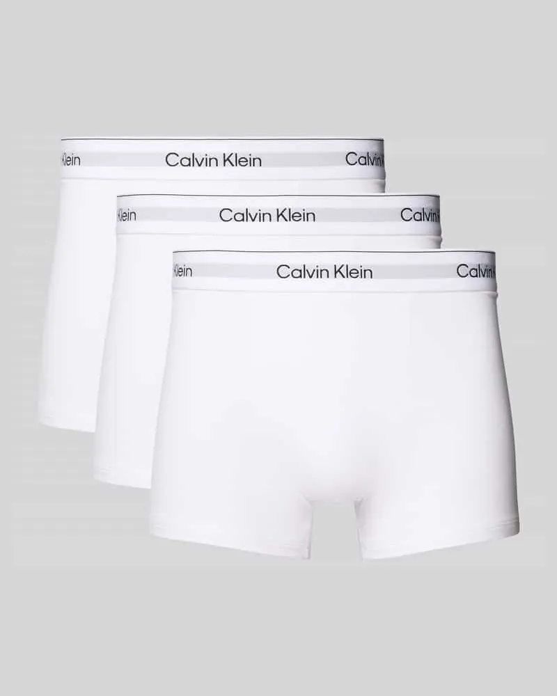 Calvin Klein Pants mit elastischem Logo-Bund im 3er-Pack 