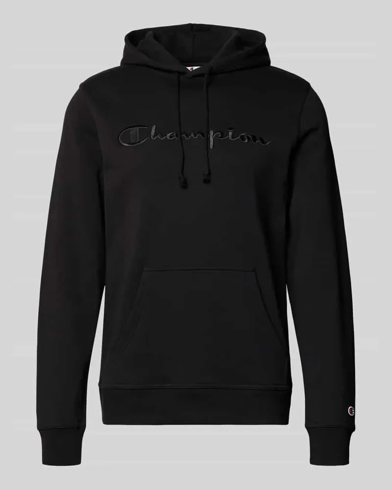 Champion Hoodie mit Label-Stitching 