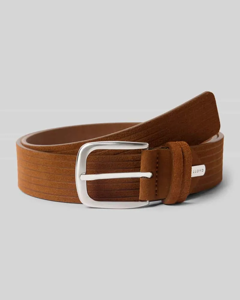 Lloyd Belts Gürtel mit Label-Detail Cognac
