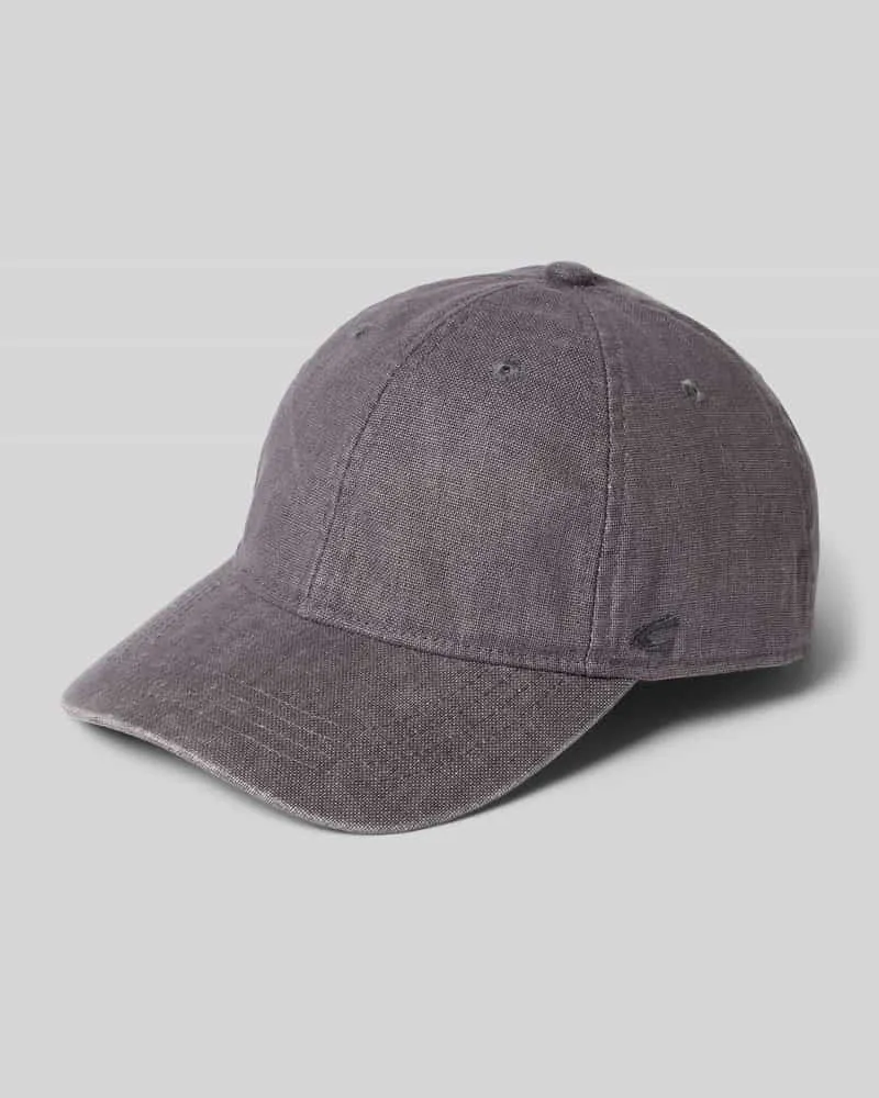 Camel Active Leinenbasecap mit Logo-Stitching 