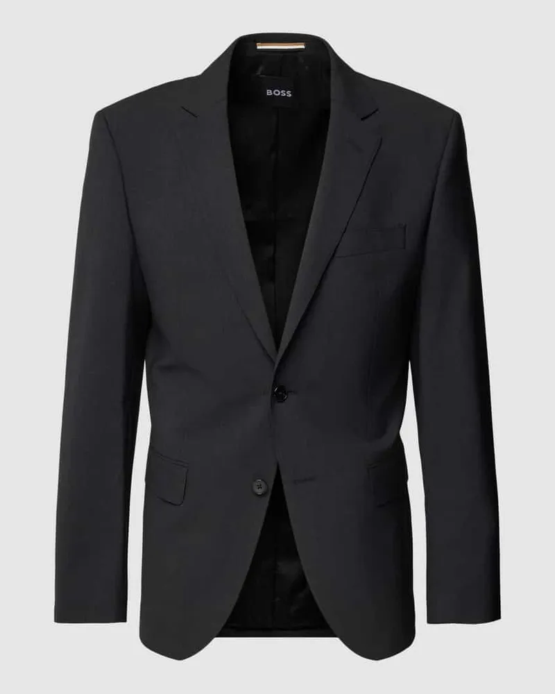 HUGO BOSS Sakko mit Reverskragen Modell 'Huge Anthrazit