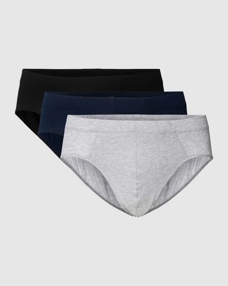 Schiesser Slip mit elastischem Bund Modell 'Supermini' im 3er-Pack 