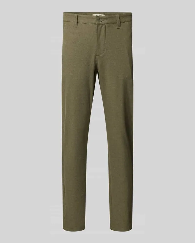 Only & Sons Slim Fit Brushed Chino mit Viskose-Anteil Modell 'MARK 