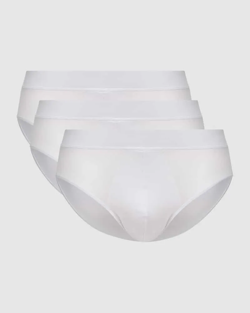 Christian Berg Slip im 3er-Pack Weiss