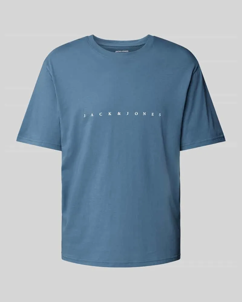 Jack & Jones T-Shirt mit Label-Print Modell 'STAR 