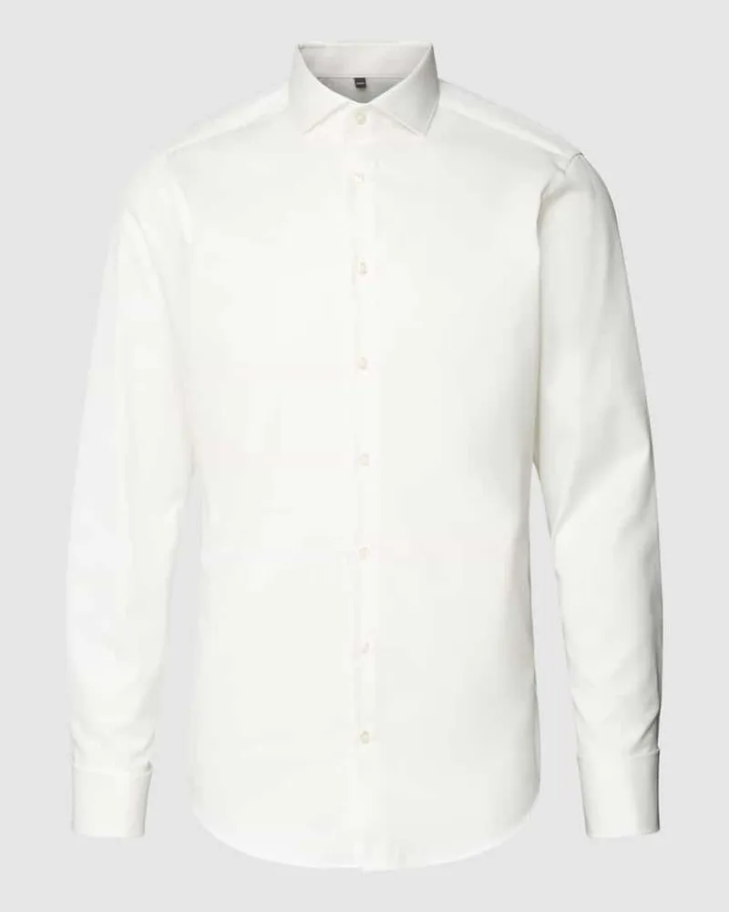 JAKE*S Regular Fit Businesshemd aus Twill 