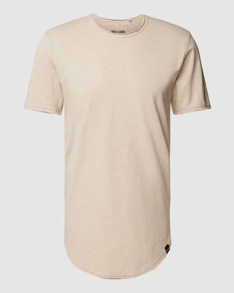 Only & Sons T-Shirt mit abgerundetem Saum Modell 'MATT 