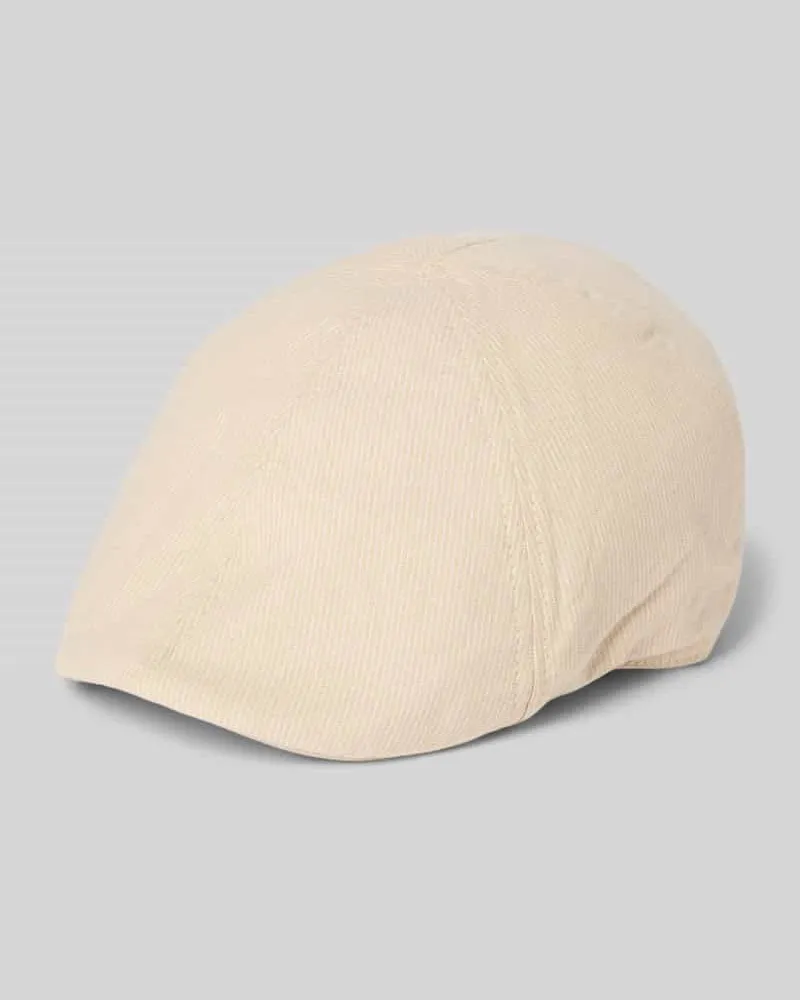 Müller Headwear Schiebermütze aus Baumwoll-Leinen-Mix 