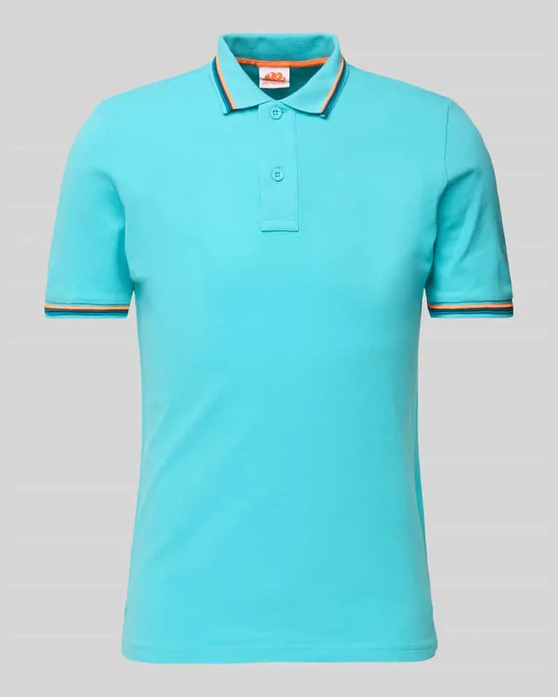 Sundek Poloshirt mit kurzer Knopfleiste Modell 'Brice 