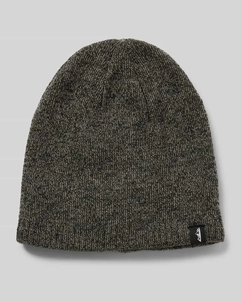 Müller Headwear Strickmütze mit Label-Detail 