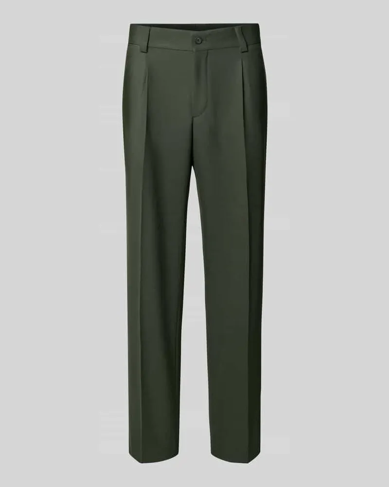 HUGO BOSS Regular Fit Anzughose mit Viskose-Anteil Modell 'FLIPS 