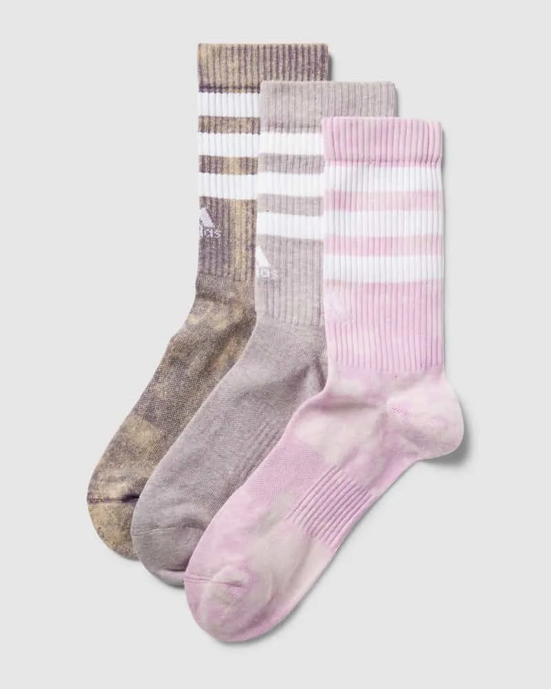 adidas Socken mit Allover-Muster im 3er-Pack 