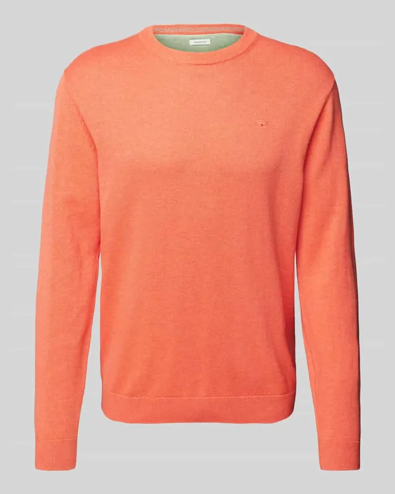 Tom Tailor Regular Fit Strickpullover aus reiner Baumwolle 