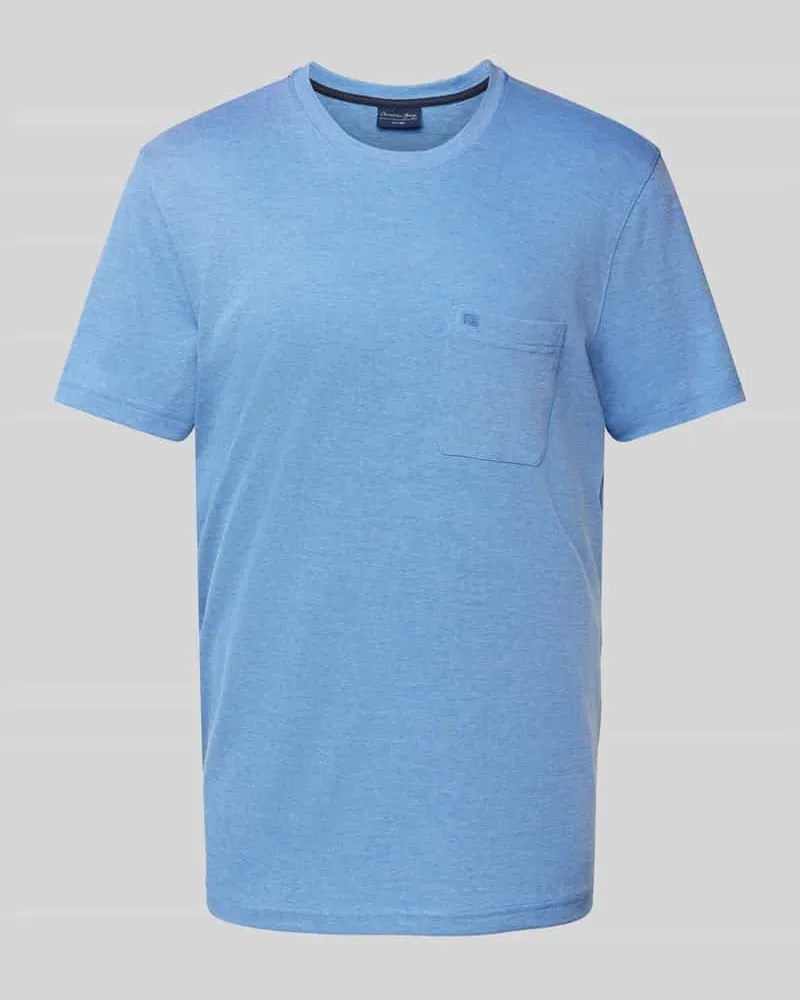 Christian Berg T-Shirt mit Brusttasche 
